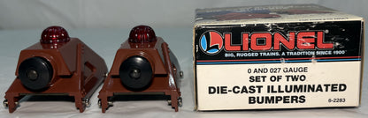 Lionel 2283 O Gauge Die Cast Illuminated Bumpers (2)