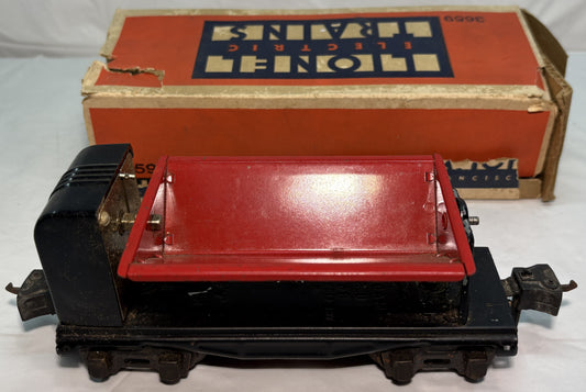 Lionel Pre War 3659 Operating Coal Dump Car