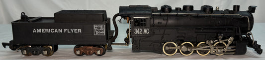 American Flyer S Gauge 342AC 0-4-0 Switcher Nickel Plate Road