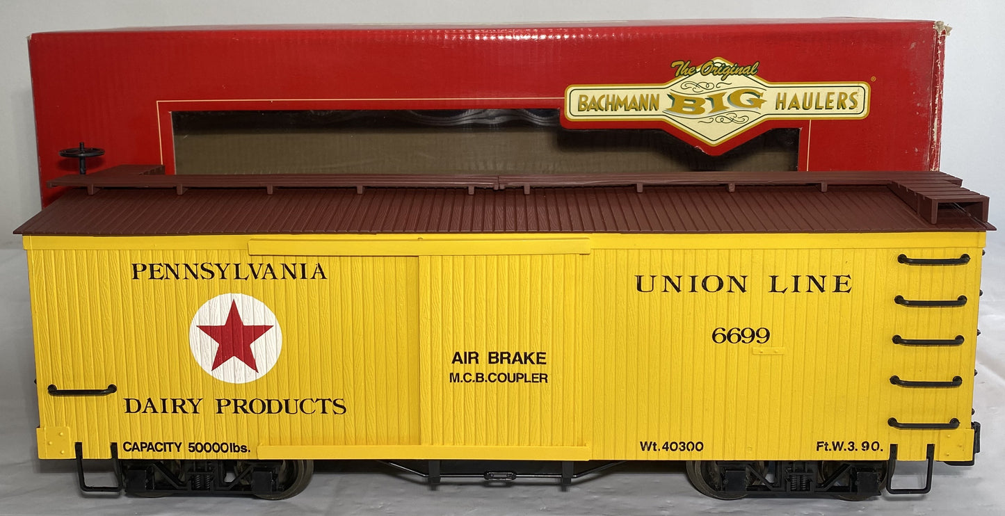 Bachmann Big Haulers 93368 Pennsylvania Boxcar w/Metal Wheels #6699