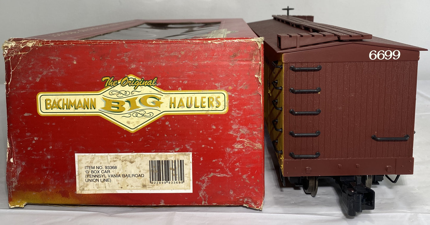 Bachmann Big Haulers 93368 Pennsylvania Boxcar w/Metal Wheels #6699
