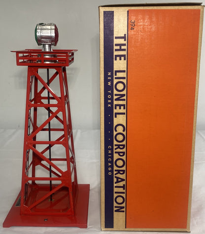 Lionel Post War 394 Red Rotating Beacon