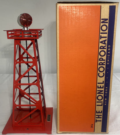Lionel Post War 394 Red Rotating Beacon