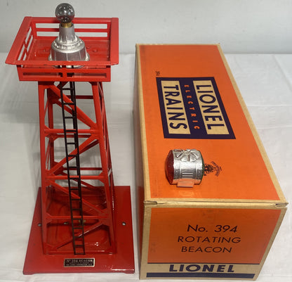 Lionel Post War 394 Red Rotating Beacon