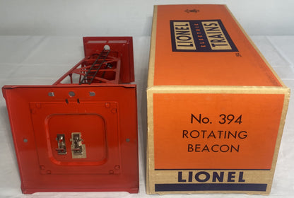 Lionel Post War 394 Red Rotating Beacon