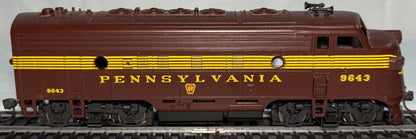 Athearn 3205 HO F7A Pennsylvania Diesel Locomotive #9643