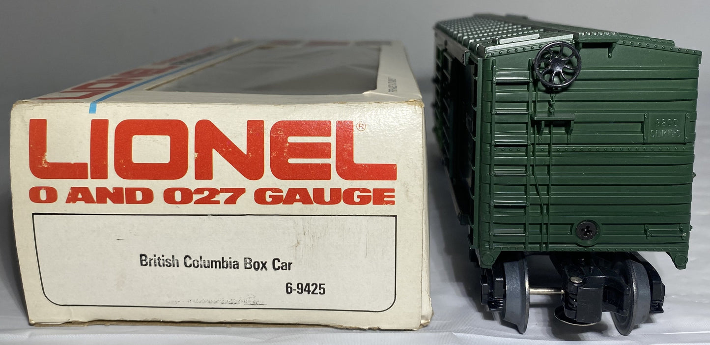Lionel Modern 6-9425 British Columbia Box Car