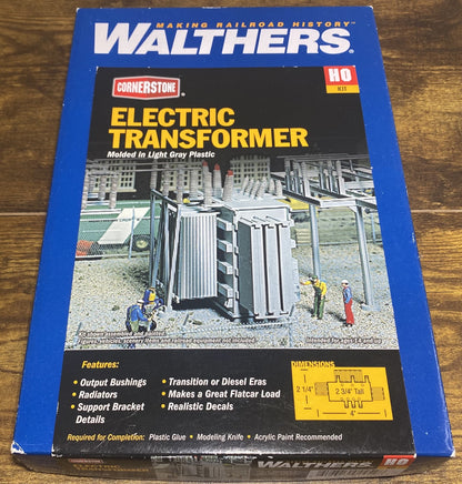 Walthers Electric Transformer -- Kit #933-3126 HO Scale