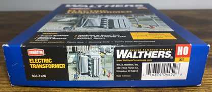 Walthers Electric Transformer -- Kit #933-3126 HO Scale