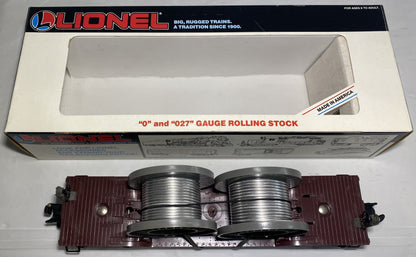 Lionel 6-16318 Depressed Flat Car with Cable Reels