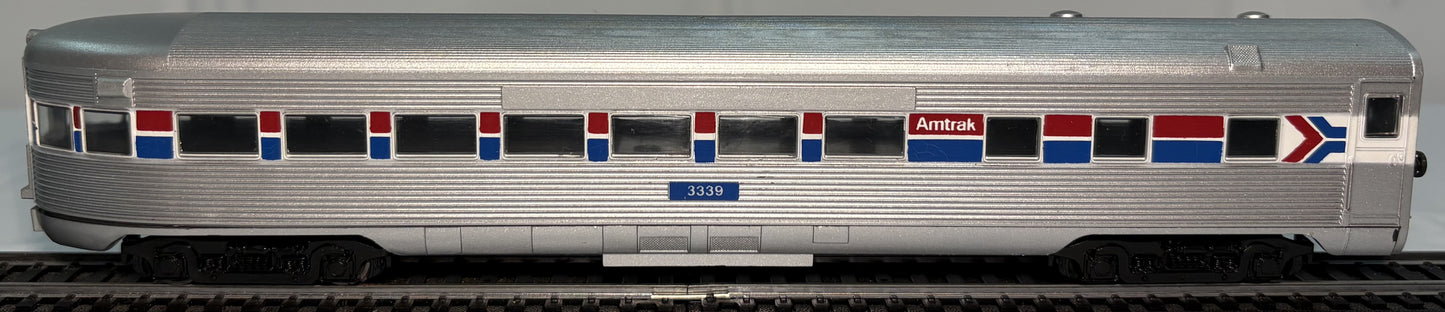 Athearn 1839 HO Scale Amtrak Streamlined Observation Car #3339