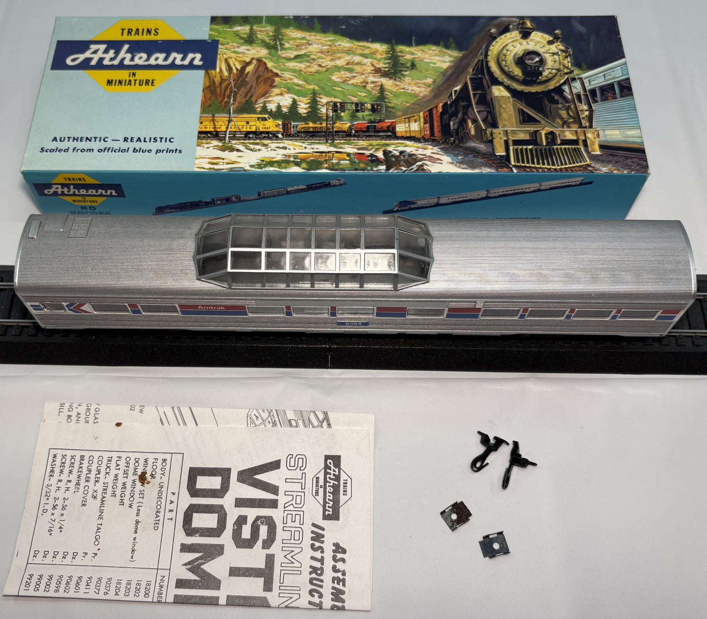 Athearn 1829 HO New York Central Vista Dome