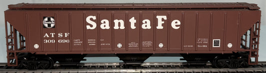Athearn 5301 HO 54 Ft Covered Hopper Santa Fe