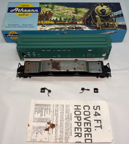 Athearn Bev - Bel 253 EL Erie Lackawanna 40 ' Single Door Box Car 80006 Kit #5459