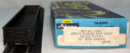 Athearn BEV-BEL 852-2 HO Florida East Coast 50' Steel Gondola #12444