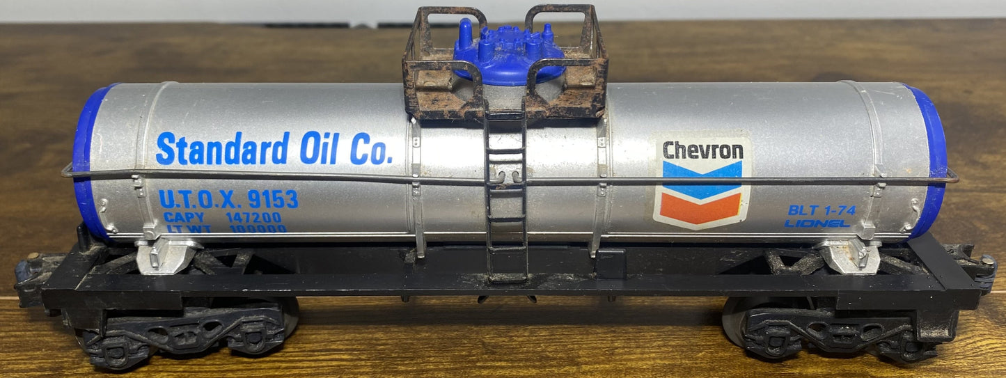 Lionel Modern 9153 Chevron Tank Car