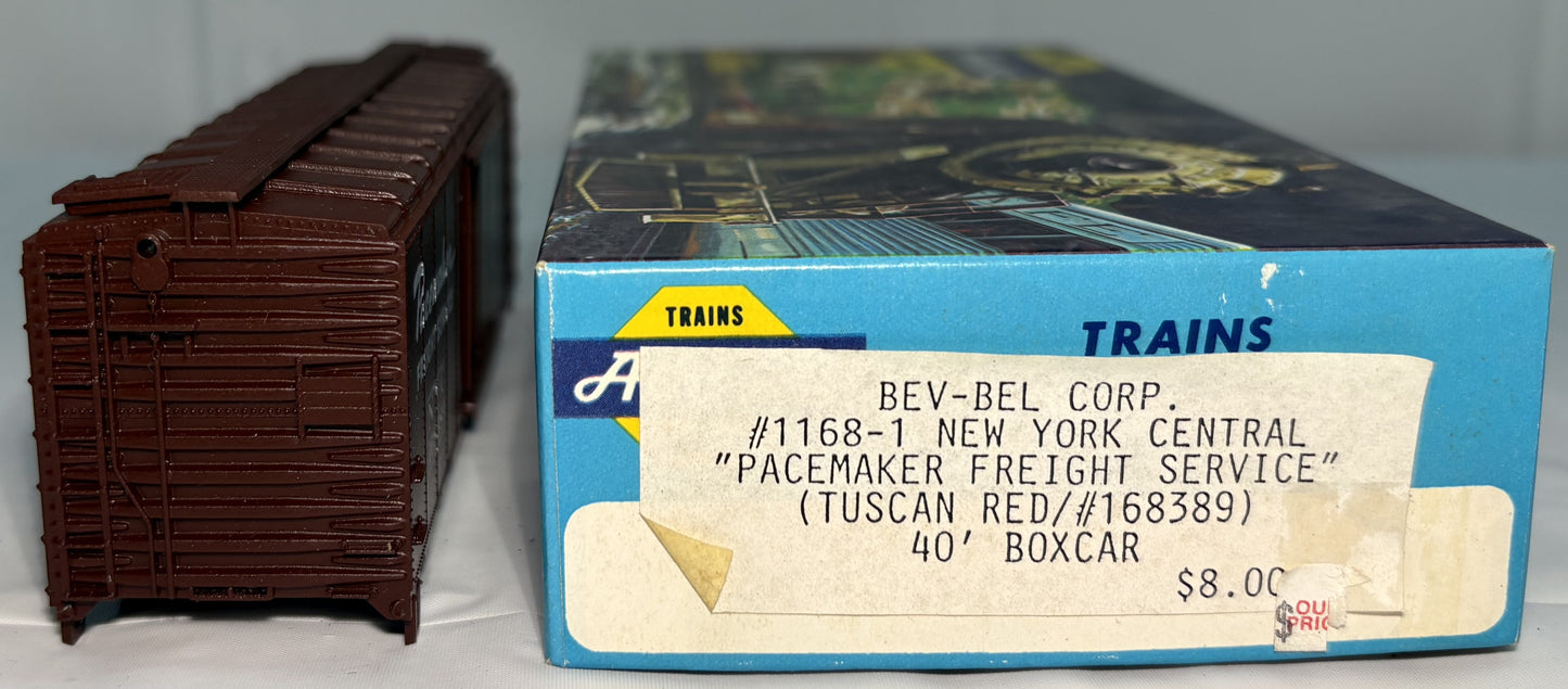 Athearn Bev-Bel 1168-1 HO scale New York Central ‘Pacemaker’ 40ft Boxcar