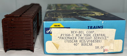 Athearn Bev-Bel 1168-1 HO scale New York Central ‘Pacemaker’ 40ft Boxcar