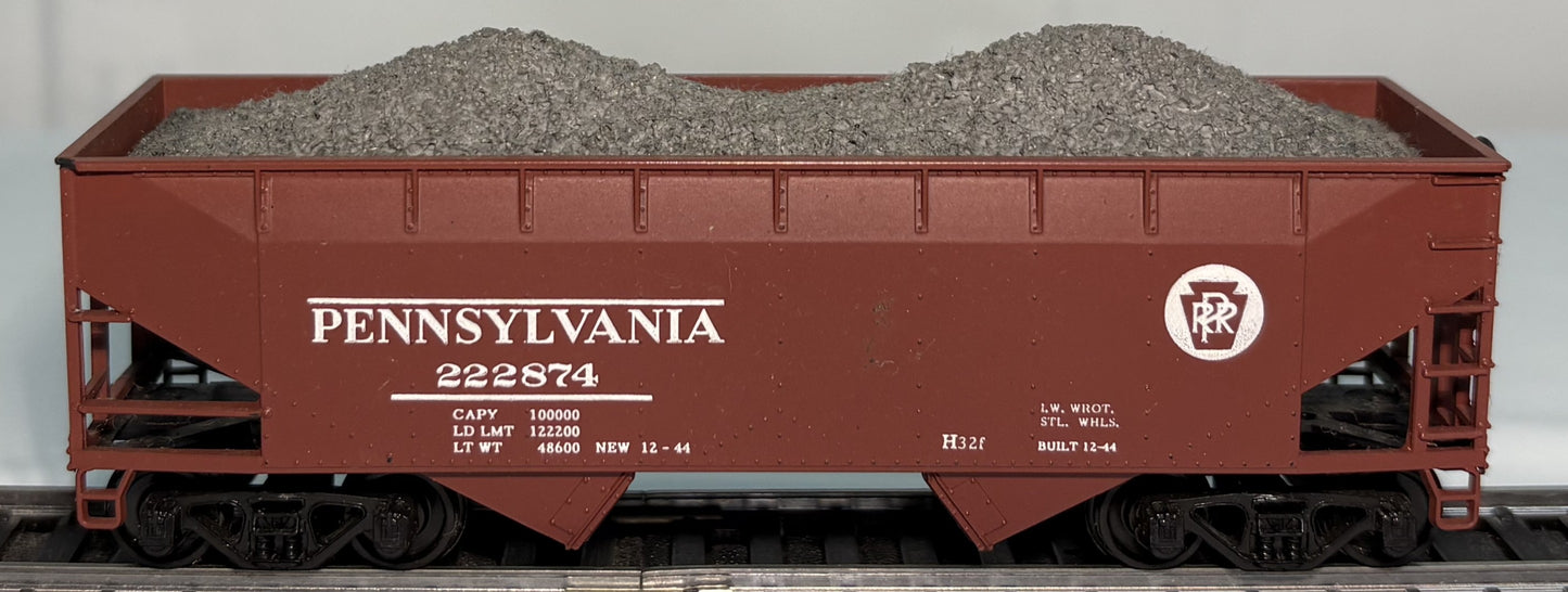 Athearn Bev-Bel 1322-1 HO Pennsylvania Railroad 34' 2-Bay Hopper