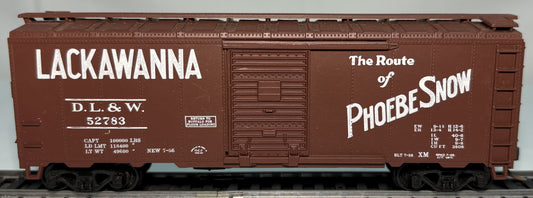 Athearn 233-3 HO 40' Box Car Lackawanna #DL & W 52783