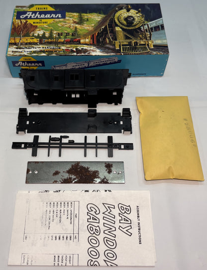Athearn 1285 HO Bay Window Caboose Undecorated