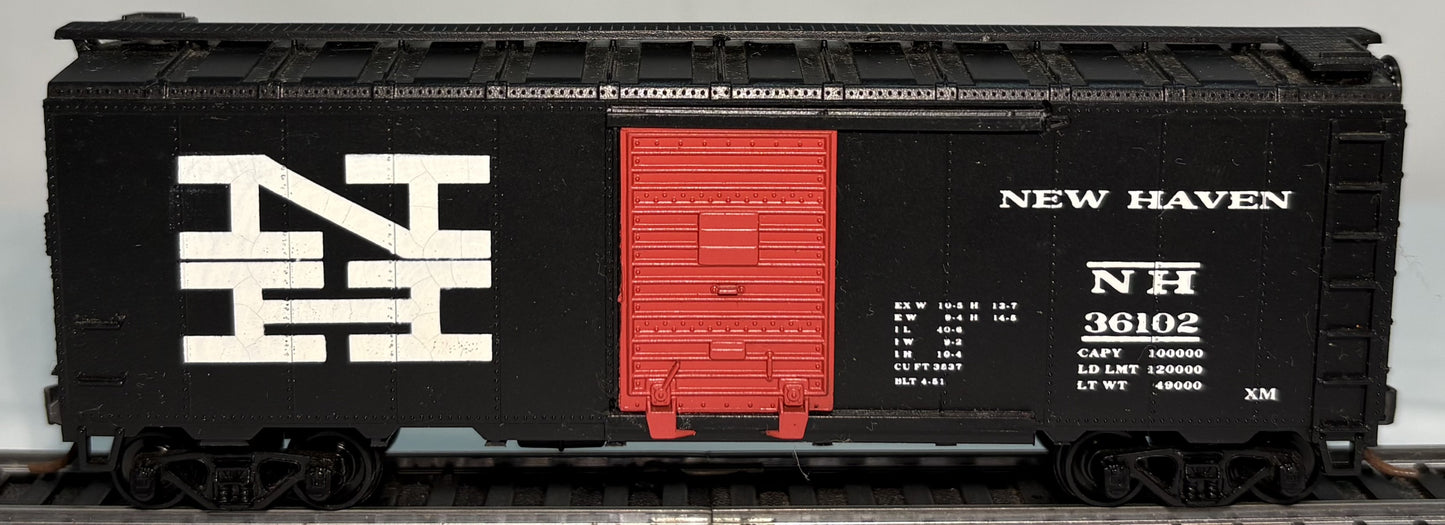 Athearn 1001-1 HO New Haven Large Block “N-H” 40’ Boxcar