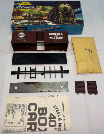 Athearn Bev-Bel 451-1 HO 40' Box Car Norfolk & Western