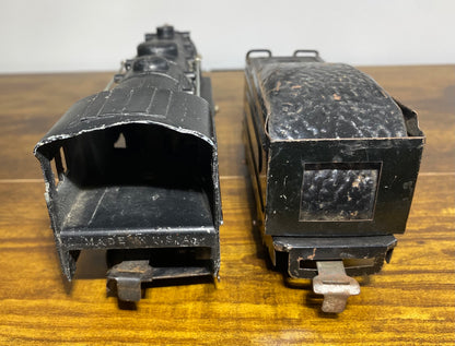 Marx Steam Locomotive and Tender #999