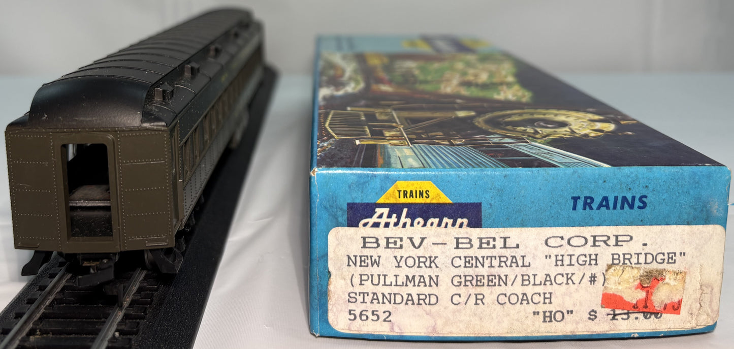 Athearn Bev-Bel 5652 HO New York Central “High Bridge” Pullman Coach