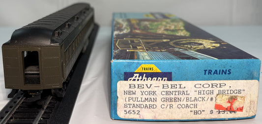 Athearn Bev-Bel 5652 HO New York Central “High Bridge” Pullman Coach