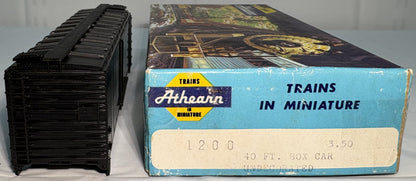 Athearn 1200 HO 40’ Box Car Undecorated