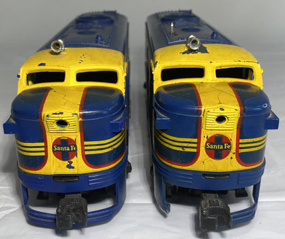 Lionel Post War 204 Santa Fe AA Diesels