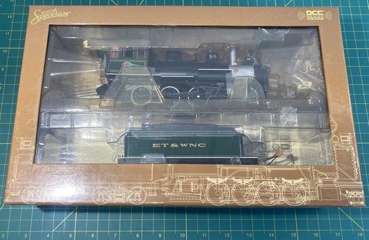 Spectrum 28905 On30 Baldwin 4-6-0 Steam Loco DCC w/Sound ET&WNC #14 w/Steel Cab