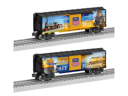 Lionel 2238010 O Gauge Union Pacific 160th Anniversary Boxcar