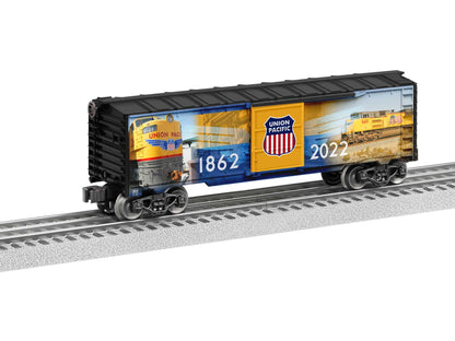 Lionel 2238010 O Gauge Union Pacific 160th Anniversary Boxcar