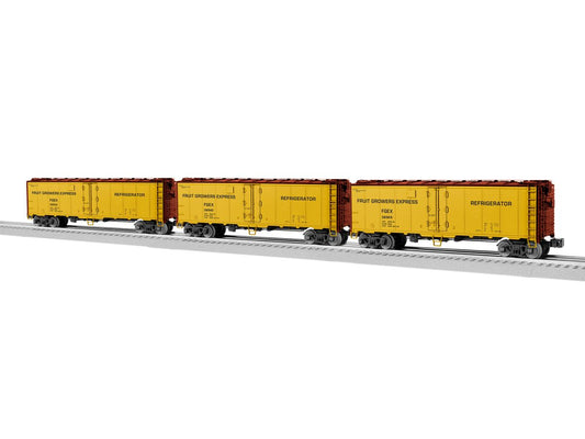 Lionel 2326310 Vision Line "Fruit Growers Express" Reefer Car Set (3-Car)
