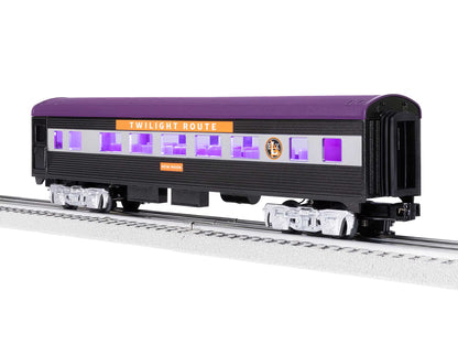 Lionel 2427930 O Gauge Halloween Streamlined Passenger Coach "New Moon"