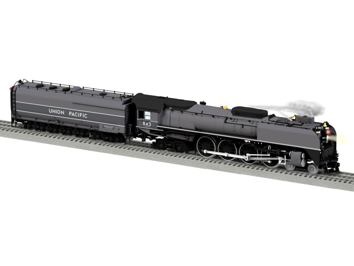 Lionel 2431280 LEGACY 4-8-4 Steam Loco Union Pacific UP 843 (Gray/Silver Scheme)