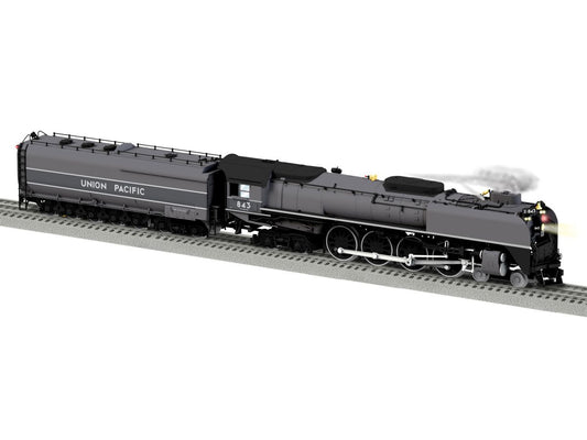Lionel 2431280 LEGACY 4-8-4 Steam Loco Union Pacific UP 843 (Gray/Silver Scheme)