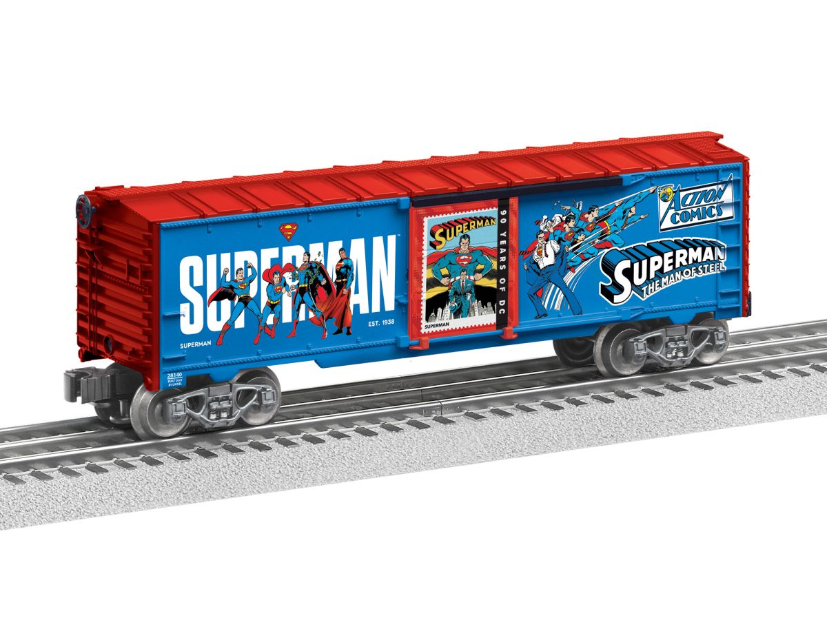 Lionel 2528140 DC 90th Superman Boxcar
