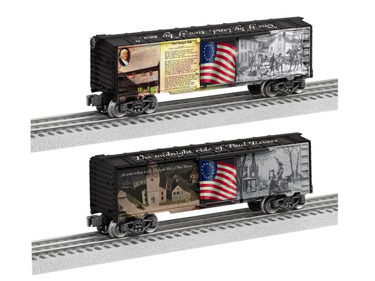 Lionel 2538150 Paul Revere's "Midnight Ride" 250th Anniversary Boxcar