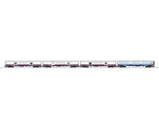 Lionel 2627910 AMERICA 250 Freedom Train 250 Exhibit Cars 4 Pack