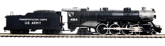 MTH 20-3812-1 U.S. Army O Scale Premier 4-6-2 USRA Heavy Pacific Steam Engine w/Proto-Sound 3.0