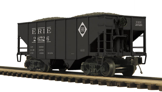 MTH 20-95706 Erie O Scale Premier 2-Bay Fish Belly Hopper Car