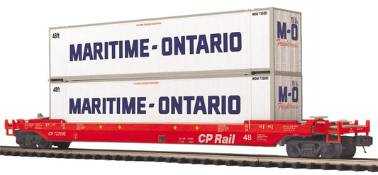 MTH 20-95784 CP Rail O Scale Premier Husky Stack Car