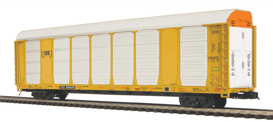 MTH 20-95818 O Scale Premier CSX Corrugated Auto Carrier