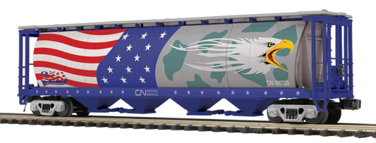 MTH 20-96900 Premier Canadian National 100 Ton Hopper Car Screaming Eagle Paint Scheme