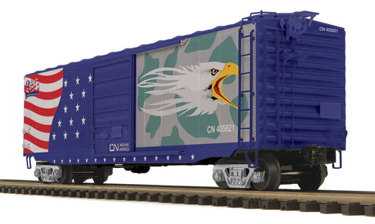 MTH 20-99563 Canadian National 50’ PS-1 Box Car Screaming Eagle Paint Scheme
