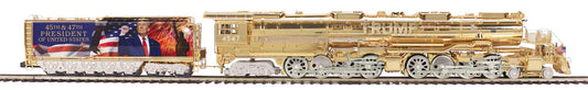 MTH 22-30159-2 Scale Premier Donald J. Trump 4-8-8-4 Big Boy Steam Engine (Coal Burner) w/ Proto-Sound 3.0 (Hi-Rail Wheels)