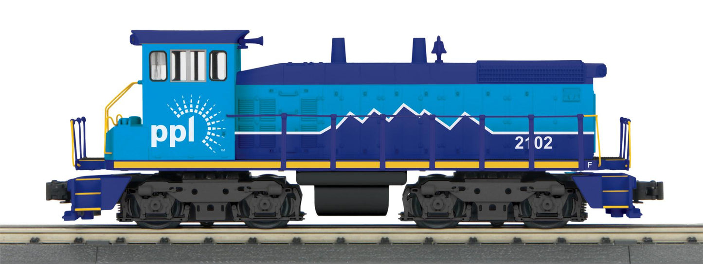 MTH 30-20829-1 Pennsylvania Power & Light SW1500 Diesel Locomotive w/PS 3.0 #2102